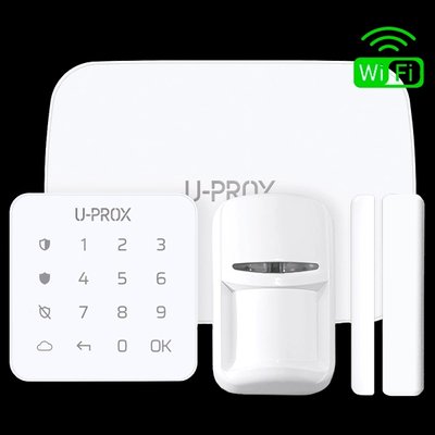 U-Prox MP WiFi kit White Комплект бездротової охоронної сигналізації 29670 фото