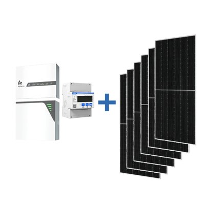 AlphaESS SMILE-S6, 10kWh в подарунок 6 сонячних панелей (3330Вт) 31173 фото