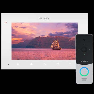 Slinex ML-20HD(Black)+SQ-07MTHD(White) Комплект відеодомофону 30254 фото