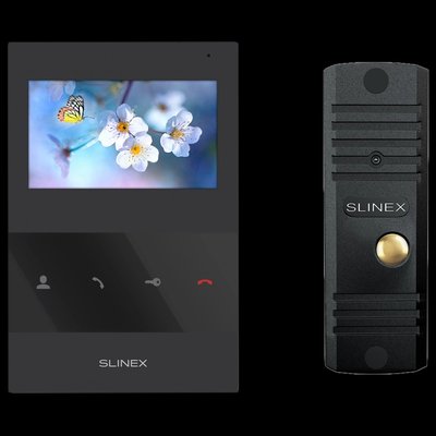 Slinex SQ-04(Black)+ML-16НD(Black) Комплект відеодомофону 30255 фото