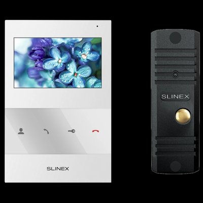 Slinex SQ-04(White)+ML-16НD(Black) Комплект відеодомофону 30256 фото
