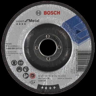 Bosch 125 x 6 мм (2608600223) Обдирний круг для металу 30071 фото