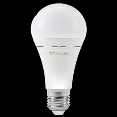 TITANUM TL-EMA68-10274 LED лампа акумуляторна A68 10W E27 4000K 220V 30609 фото