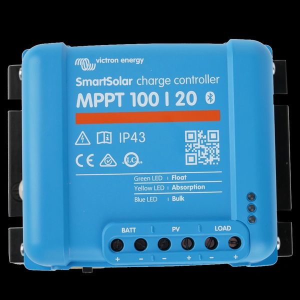 Victron Energy SmartSolar MPPT 100/20 48V (20A,12/24/48В) Контролер заряду 27912 фото