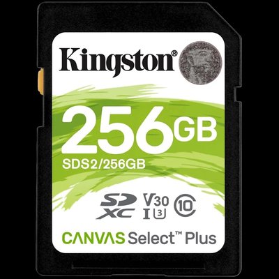 Kingston 256GB SDXC Canvas Select Plus 100R C10 UHS-I U3 V30 Модуль флеш-пам'яті 32699 фото