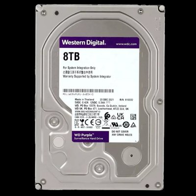 Western Digital WD Purple Surveillance WD83PURU жорсткий диск 31636 фото