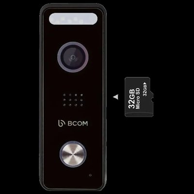 BCOM BT-400FHD/T Black SD Виклична панель 32778 фото