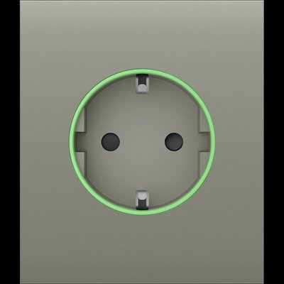 Ajax CenterCover (smart) [type F] [55] ASP olive фронтальна панель 31623 фото