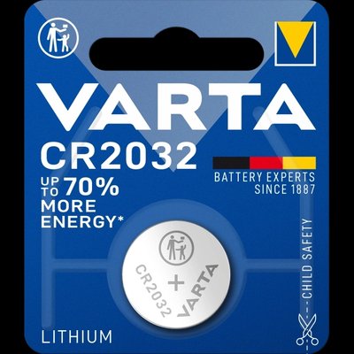 VARTA CR 2032 BLI 1 LITHIUM Батарейка 26991 фото