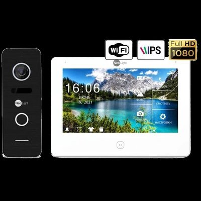 NeoKIT HD Pro WF Black Комплект видеодомофона 25254 фото