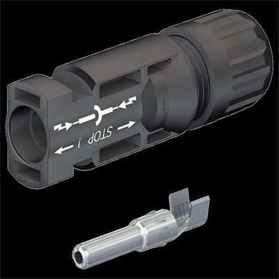 Staubli MC-plug PV-KST4/6I-UR 5-6мм MC-4 коннектор (папа) 29851 фото