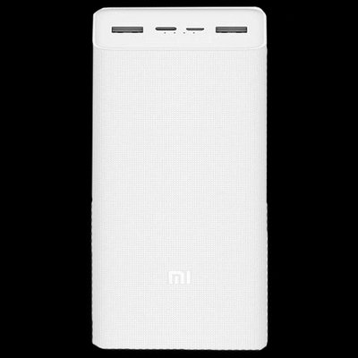 Xiaomi Mi Power Bank 3 30000 mAh 24W Fast Charge PB3018ZM White (VXN4307CN) Повербанк 28760 фото