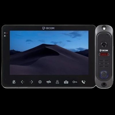 BCOM BD-780M Black Kit Комплект відеодомофона 32723 фото